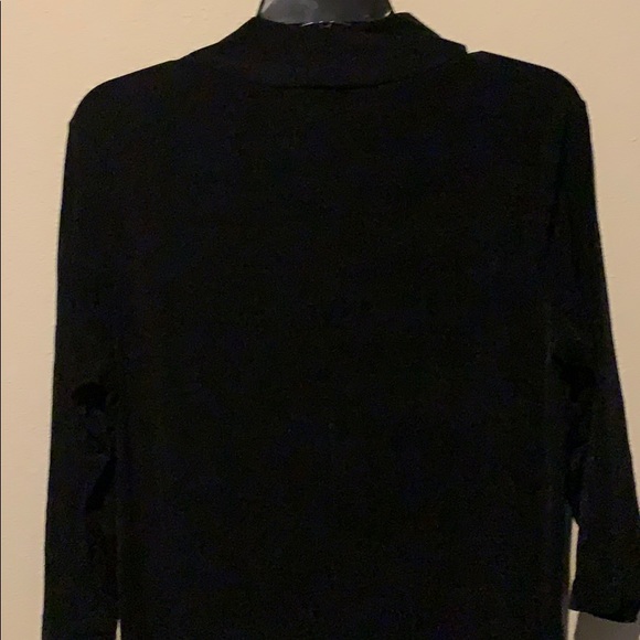 CAROLYN STRAUSS COLLECTION LONG BLACK SLINKY - Picture 3 of 4